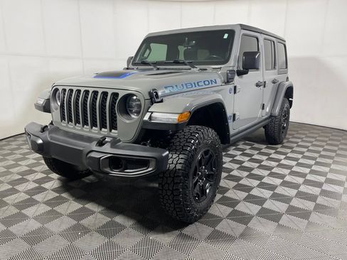 Used 2023 Jeep Wrangler Unlimited Rubicon 4xe w/ Steel Bumper Group AWD/4WD image 4