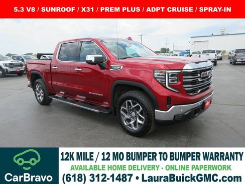 Certified 2025 GMC Sierra 1500 SLT w/ SLT Premium Plus Package AWD/4WD image 1