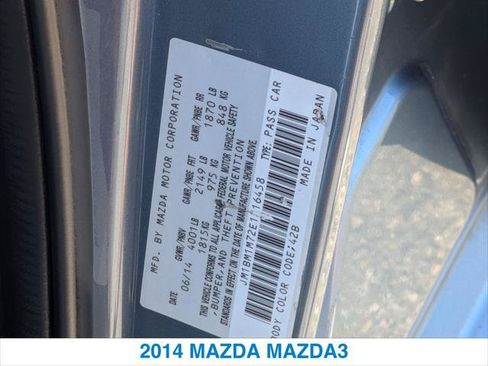 Used 2014 MAZDA MAZDA3 i Grand Touring FWD image 26