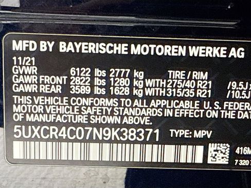 Used 2022 BMW X5 sDrive40i w/ M Sport Package image 27