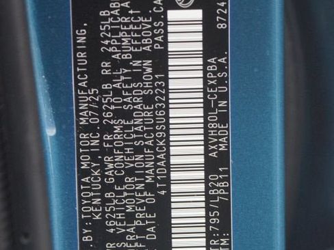Certified 2025 Toyota Camry XSE FWD image 27
