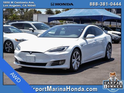 Used 2021 Tesla Model S Long Range Plus AWD/4WD image 5