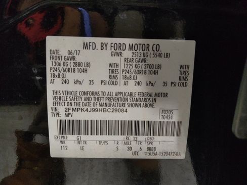 Used 2017 Ford Edge SEL w/ Equipment Group 201A image 33