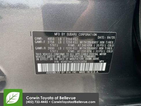 Used 2025 Subaru Outback AWD/4WD image 38