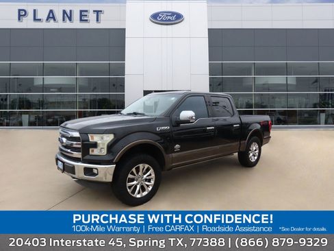 Used 2015 Ford F150 King Ranch w/ Equipment Group 601A Luxury image 1