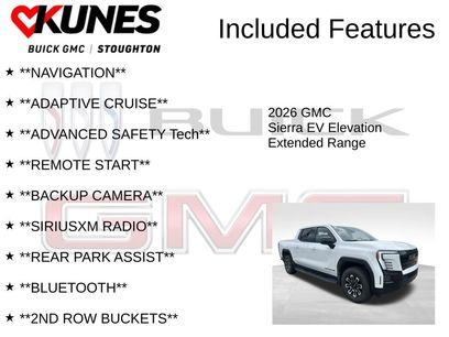 New 2026 GMC Sierra EV Elevation w/ Premium Package