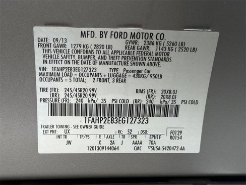 Used 2014 Ford Taurus SEL w/ Equipment Group 201A image 25