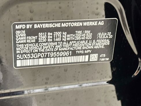 New 2026 BMW X3 xDrive30i w/ Convenience Package AWD/4WD image 48
