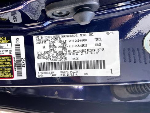 New 2026 Toyota Tundra 1794 Edition AWD/4WD image 17