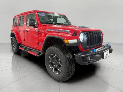 Used 2022 Jeep Wrangler Unlimited Rubicon 4xe w/ Steel Bumper Group image 11