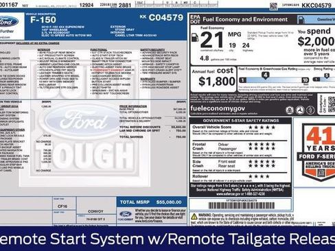 Certified 2019 Ford F150 Lariat AWD/4WD image 9