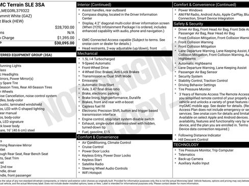 Used 2024 GMC Terrain SLE FWD image 38