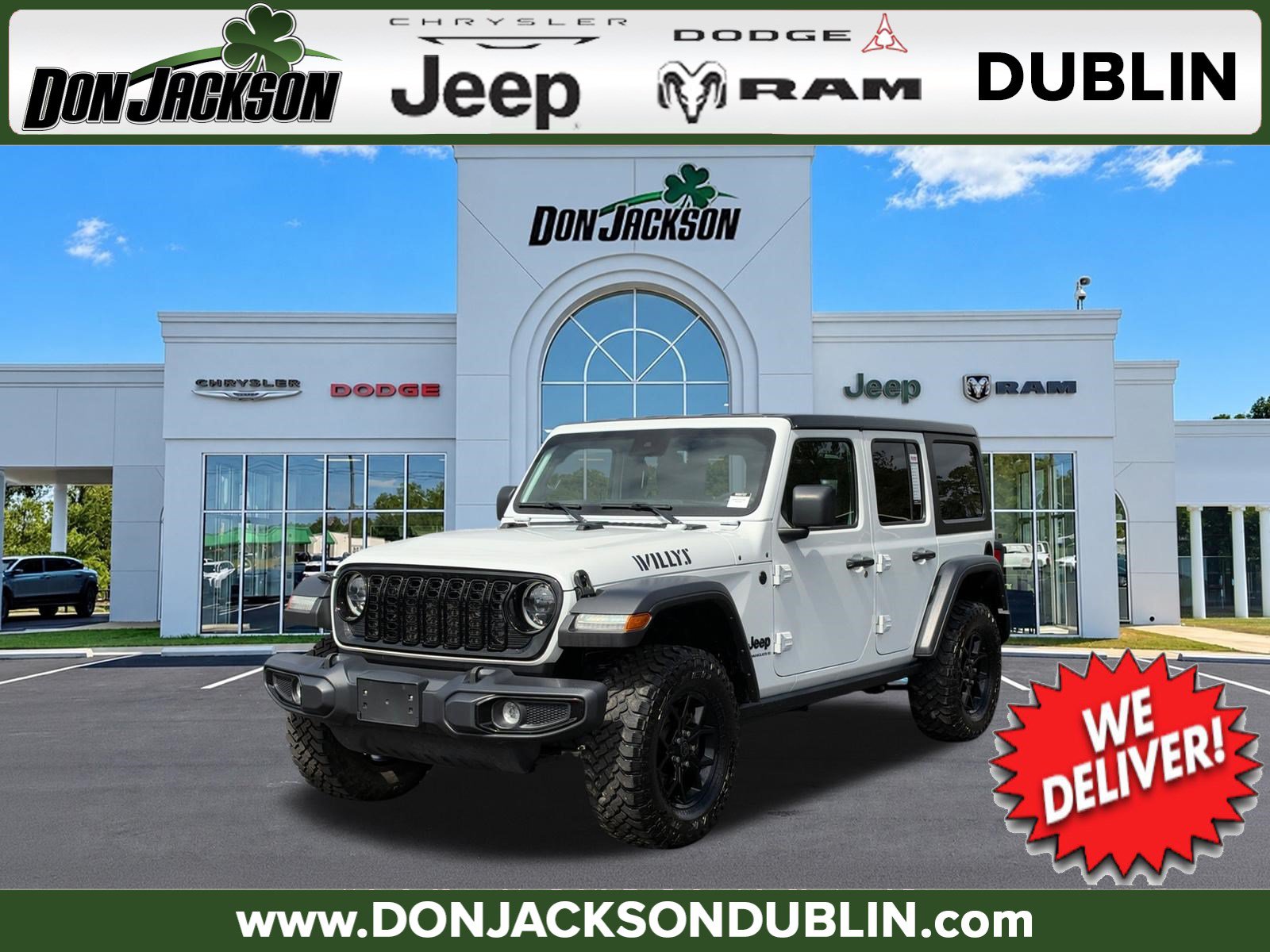 Used 2025 Jeep Wrangler Unlimited Sport AWD/4WD image 1