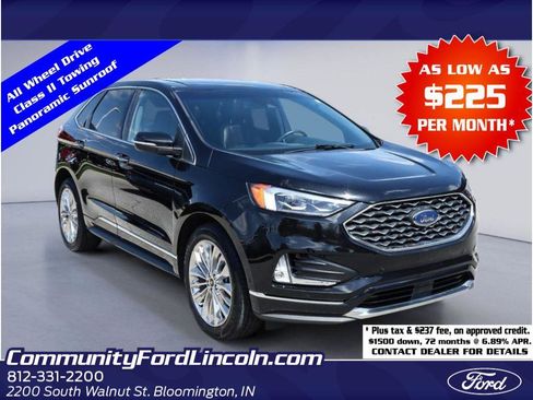 Used 2020 Ford Edge Titanium w/ Equipment Group 301A AWD/4WD image 1