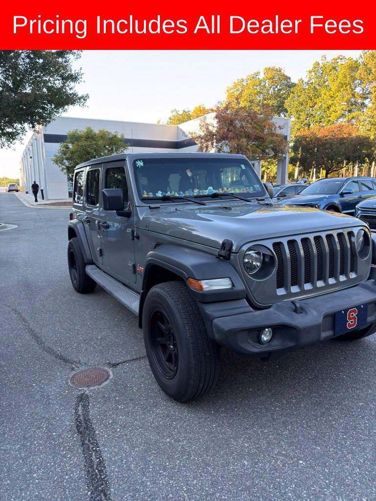 Used 2019 Jeep Wrangler Unlimited Sport S AWD/4WD image 1
