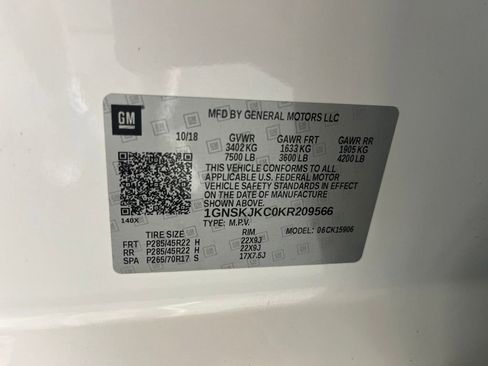 Used 2019 Chevrolet Suburban Premier AWD/4WD image 81