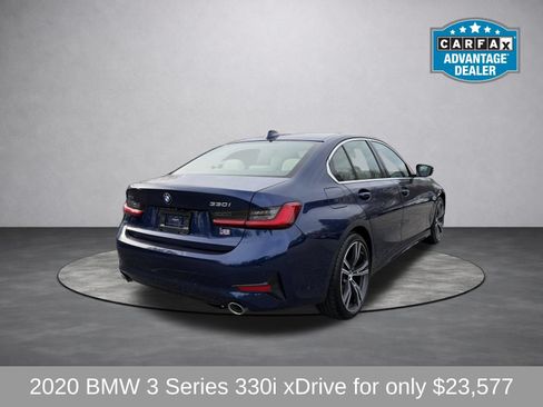 Used 2020 BMW 330i xDrive Sedan w/ Premium Package AWD/4WD image 3