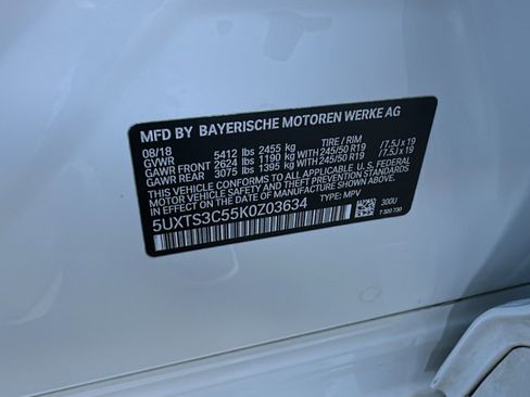 Used 2019 BMW X3 M40i w/ Premium Package image 30