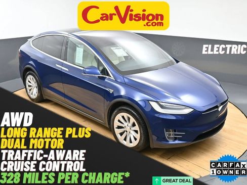 Used 2020 Tesla Model X Long Range AWD/4WD image 1