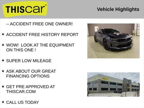 Used 2021 Chevrolet Camaro LT w/ RS Package RWD image 9