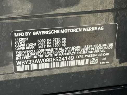 Certified 2024 BMW i4 M50 w/ Premium Package AWD/4WD image 38