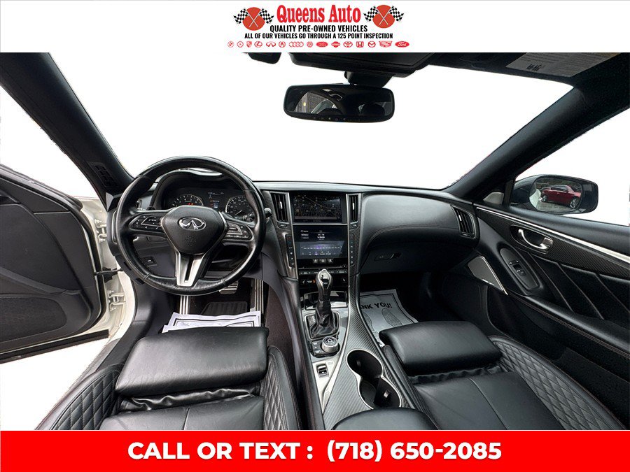 Used 2021 INFINITI Q50 Red Sport 400 w/ Cargo Package RWD image 37