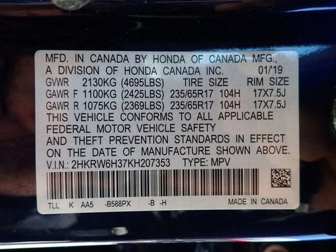 Used 2019 Honda CR-V LX image 21