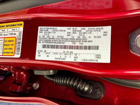 New 2025 Ford Ranger XLT w/ Equipment Group 301A High image 18