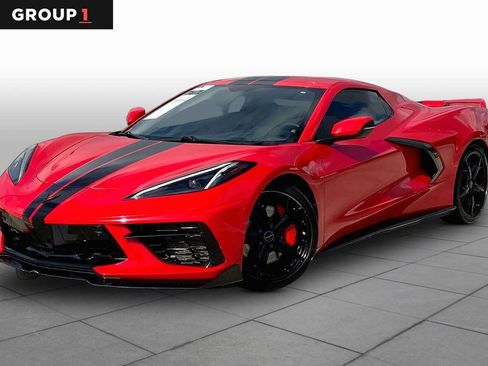 Certified 2021 Chevrolet Corvette Stingray Premium Conv w/ Z51 Performance Package RWD image 1