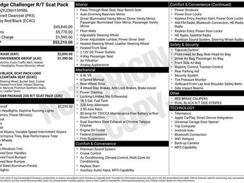 Certified 2022 Dodge Challenger R/T Scat Pack w/ Plus Package RWD image 8