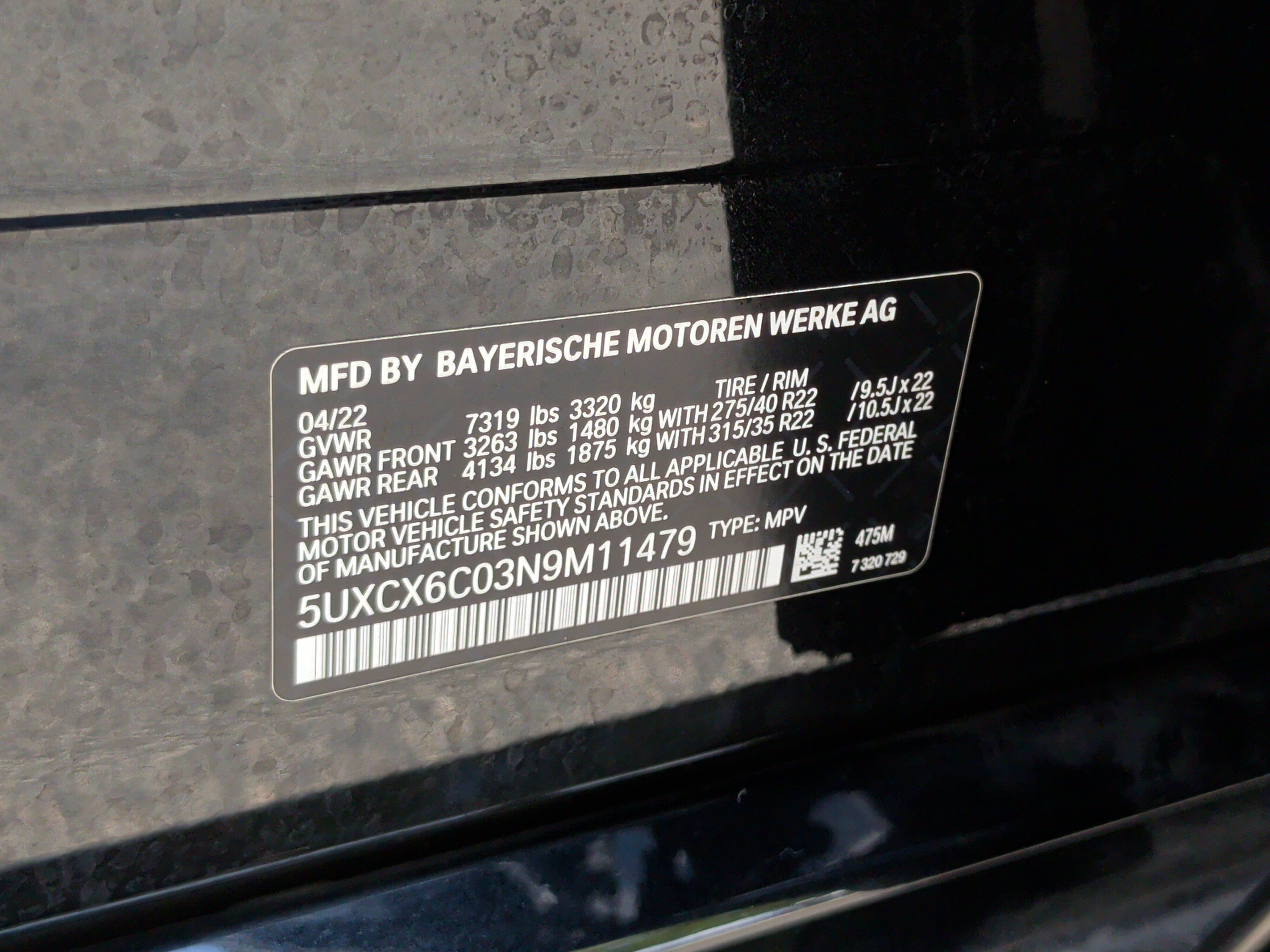 Used 2022 BMW X7 M50i w/ Dynamic Handling Package AWD/4WD image 48