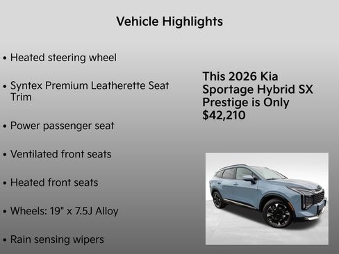 New 2026 Kia Sportage SX Prestige AWD/4WD image 32