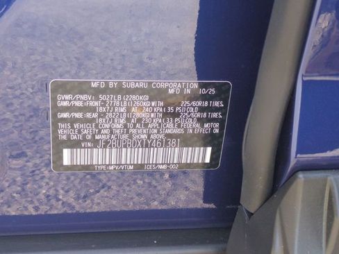 New 2026 Subaru Outback Premium image 42