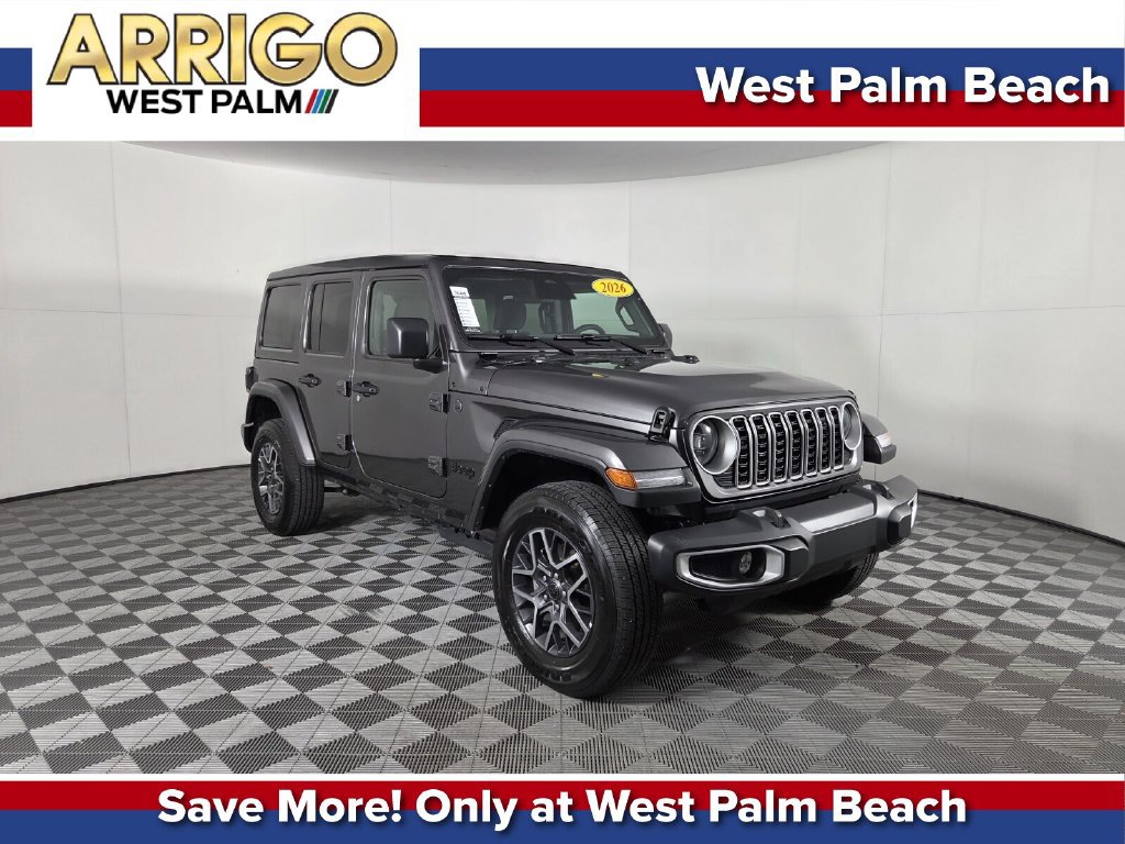 Used 2026 Jeep Wrangler Unlimited Sahara AWD/4WD image 1