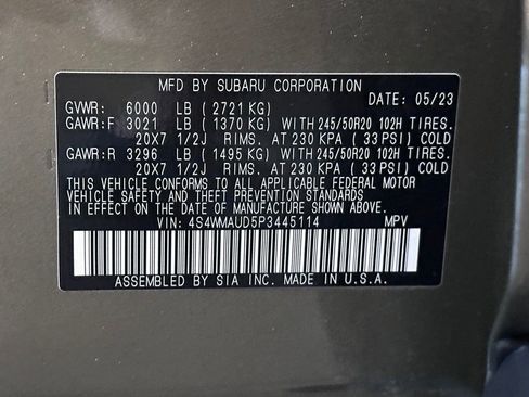 Used 2023 Subaru Ascent Limited w/ Technology Package image 36