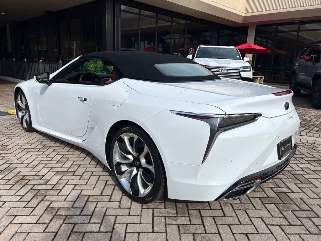Certified 2021 Lexus LC 500 Convertible w/ Touring Package RWD image 13