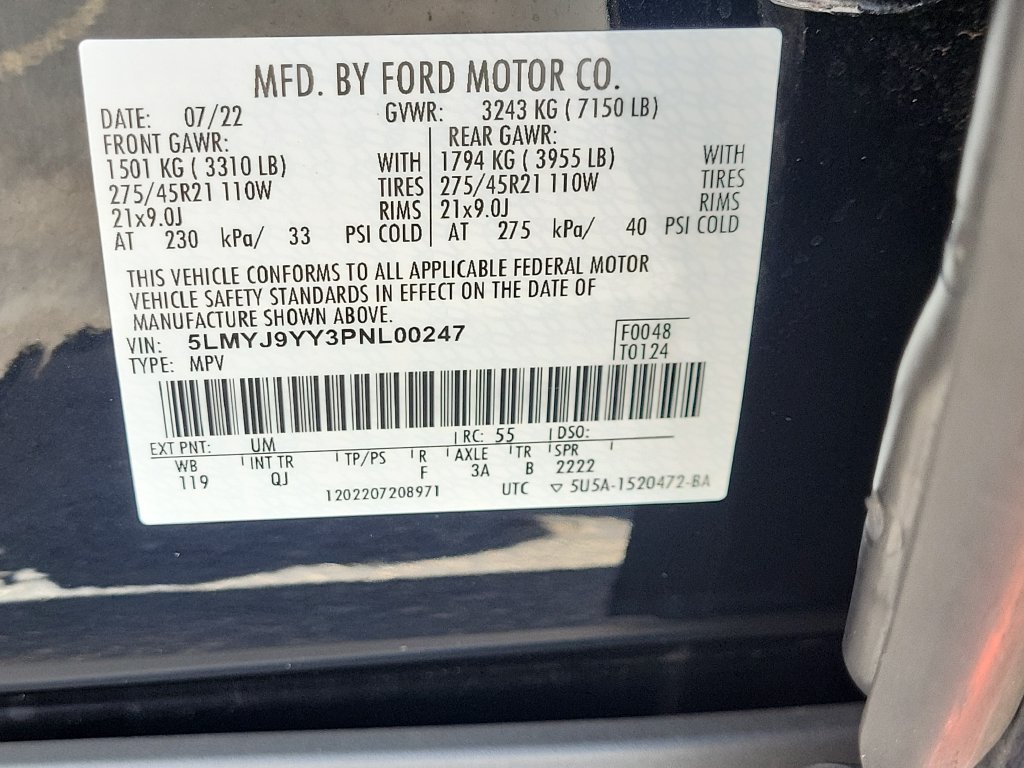Used 2023 Lincoln Aviator Black Label Grand Touring AWD/4WD image 35