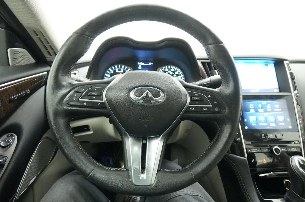 Used 2018 INFINITI Q50 Luxe w/ All Weather Package (L93) AWD/4WD image 40