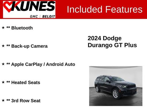 Used 2024 Dodge Durango GT AWD/4WD image 2