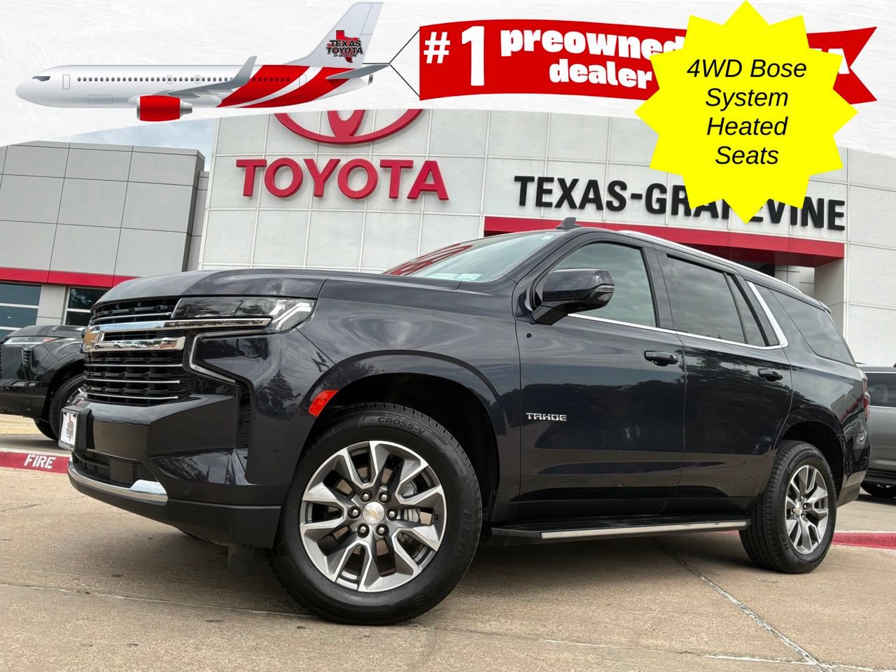 Used 2024 Chevrolet Tahoe LT w/ Luxury Package AWD/4WD image 1