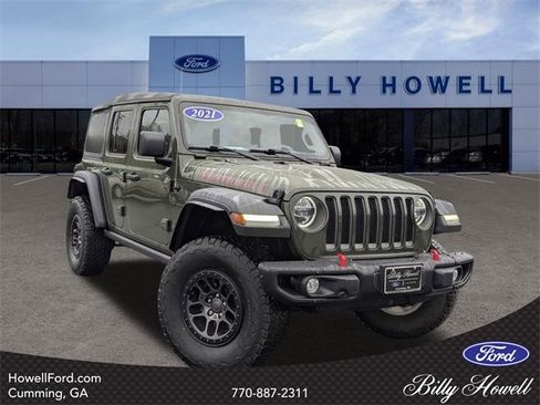 Used 2021 Jeep Wrangler Unlimited Rubicon w/ Xtreme Recon 35" Tire Package image 1