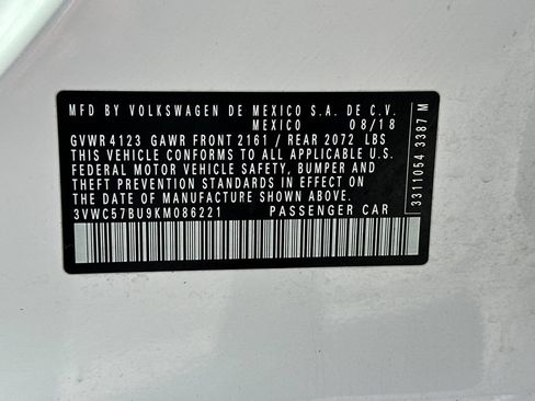 Used 2019 Volkswagen Jetta S FWD image 25