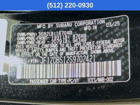 Used 2025 Subaru BRZ tS image 39