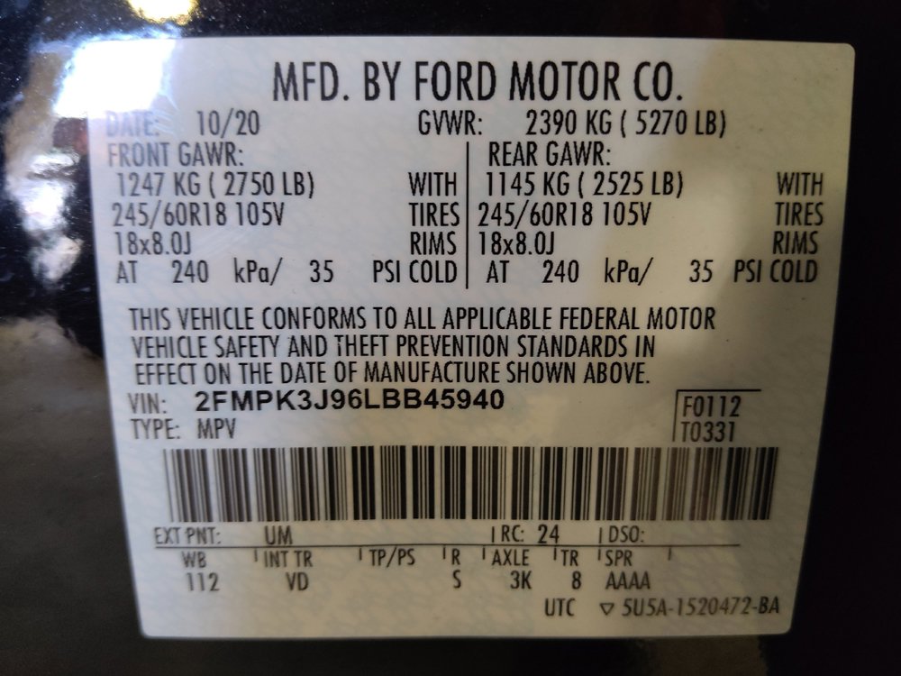 Used 2020 Ford Edge SEL w/ Convenience Package FWD image 33