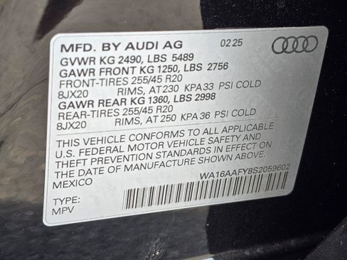 Used 2025 Audi Q5 Prestige w/ Prestige Package AWD/4WD image 30