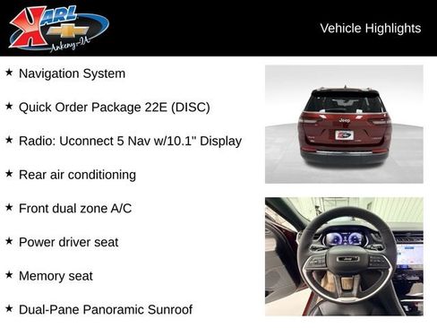 Used 2024 Jeep Grand Cherokee L Limited AWD/4WD image 2