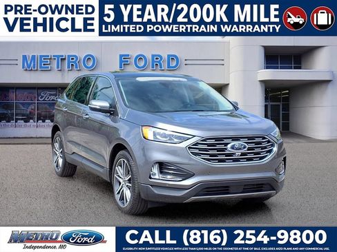 Certified 2024 Ford Edge Titanium w/ Equipment Group 301A AWD/4WD image 1