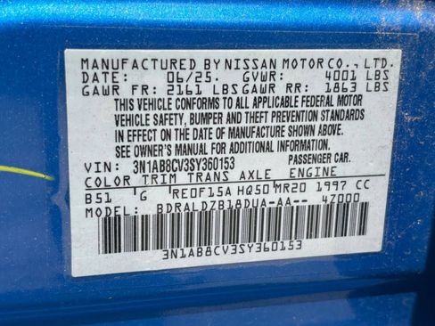 Used 2025 Nissan Sentra SV FWD image 24