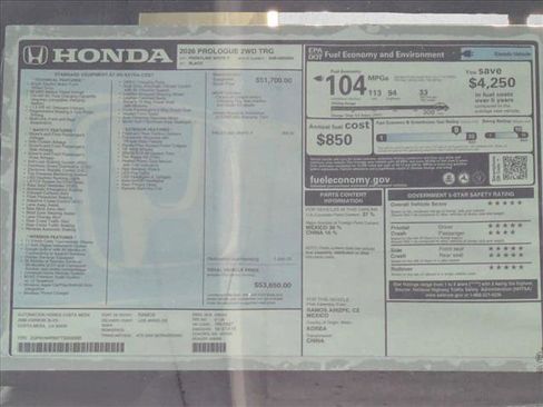 New 2026 Honda Prologue Touring image 18