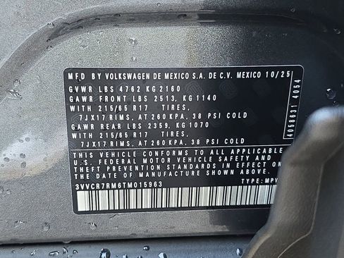 New 2026 Volkswagen Tiguan S image 31